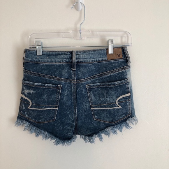American Eagle Distressed Jean Shorts - Picture 3 of 5